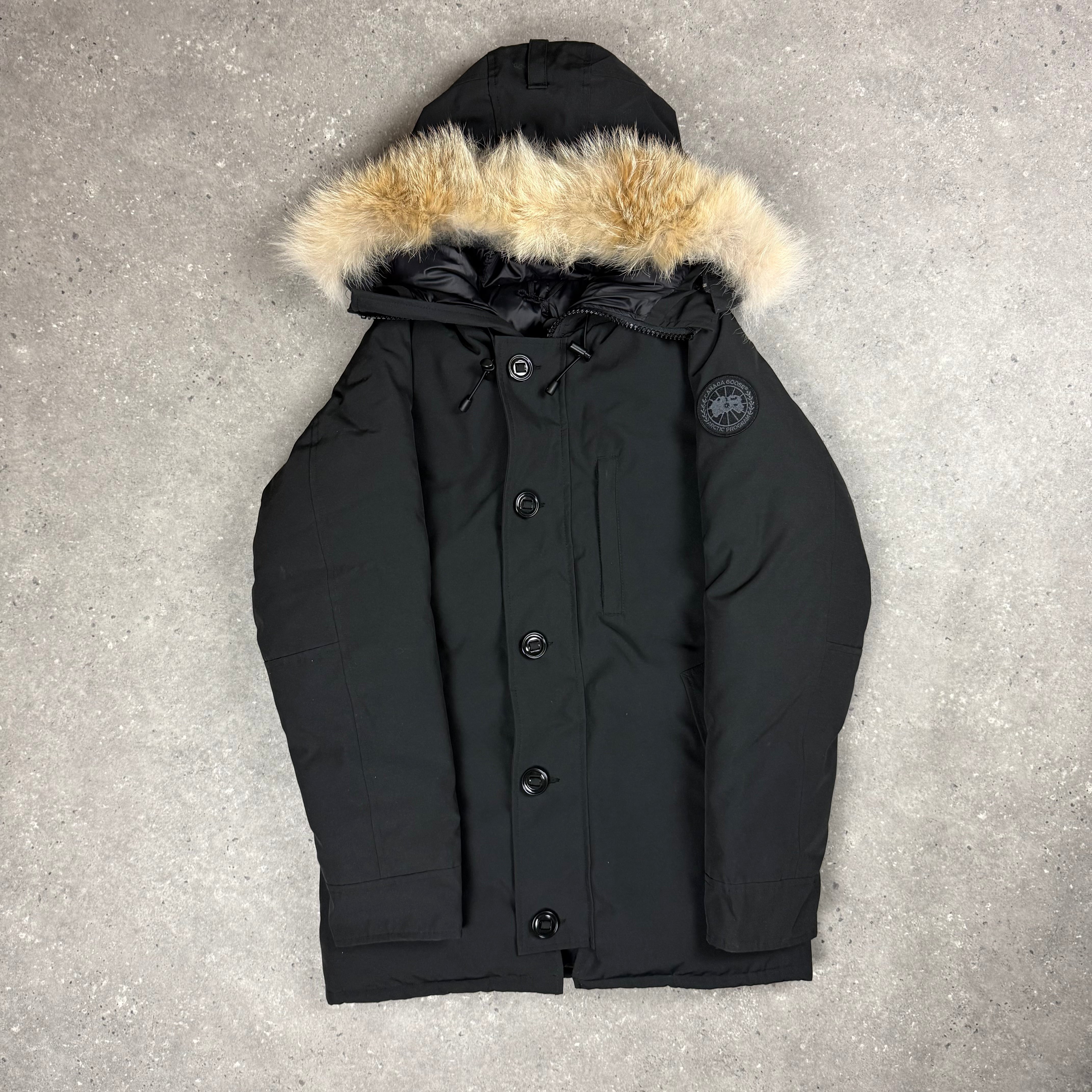 CANADA GOOSE CHATEAU PARKA BLACK BADGE - (S)