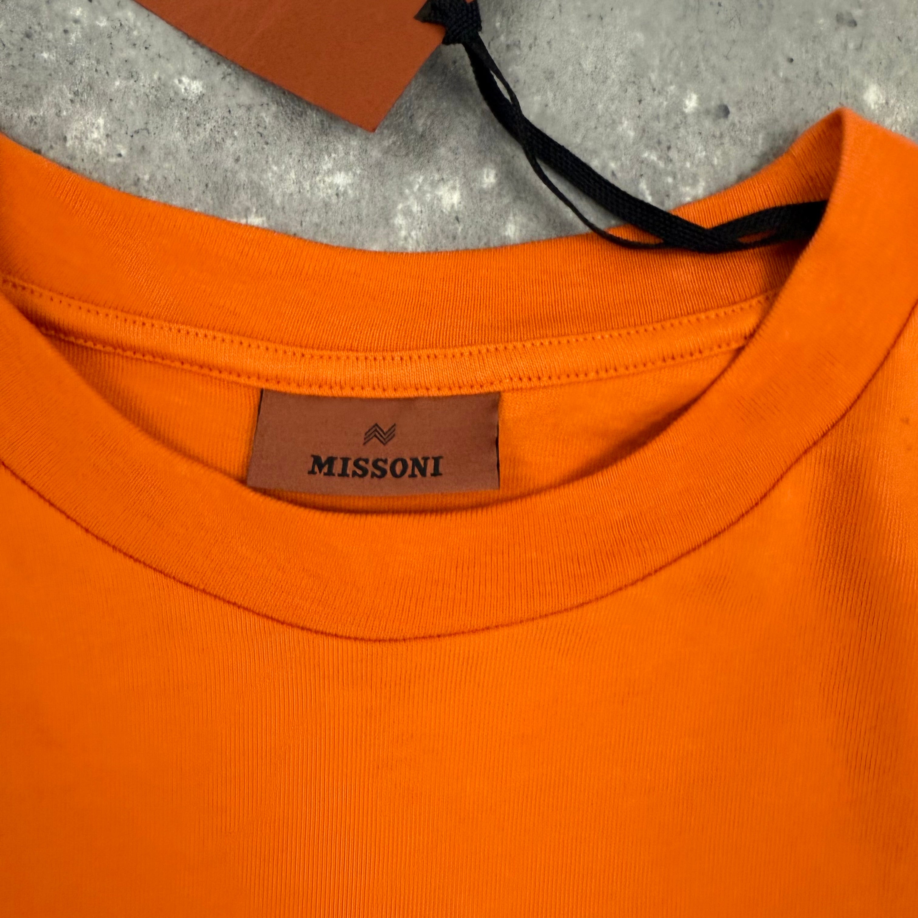 MISSONI T-SHIRT ORANGE - (S)