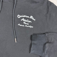 DIOR ATELIER HOODIE BLACK - (S)