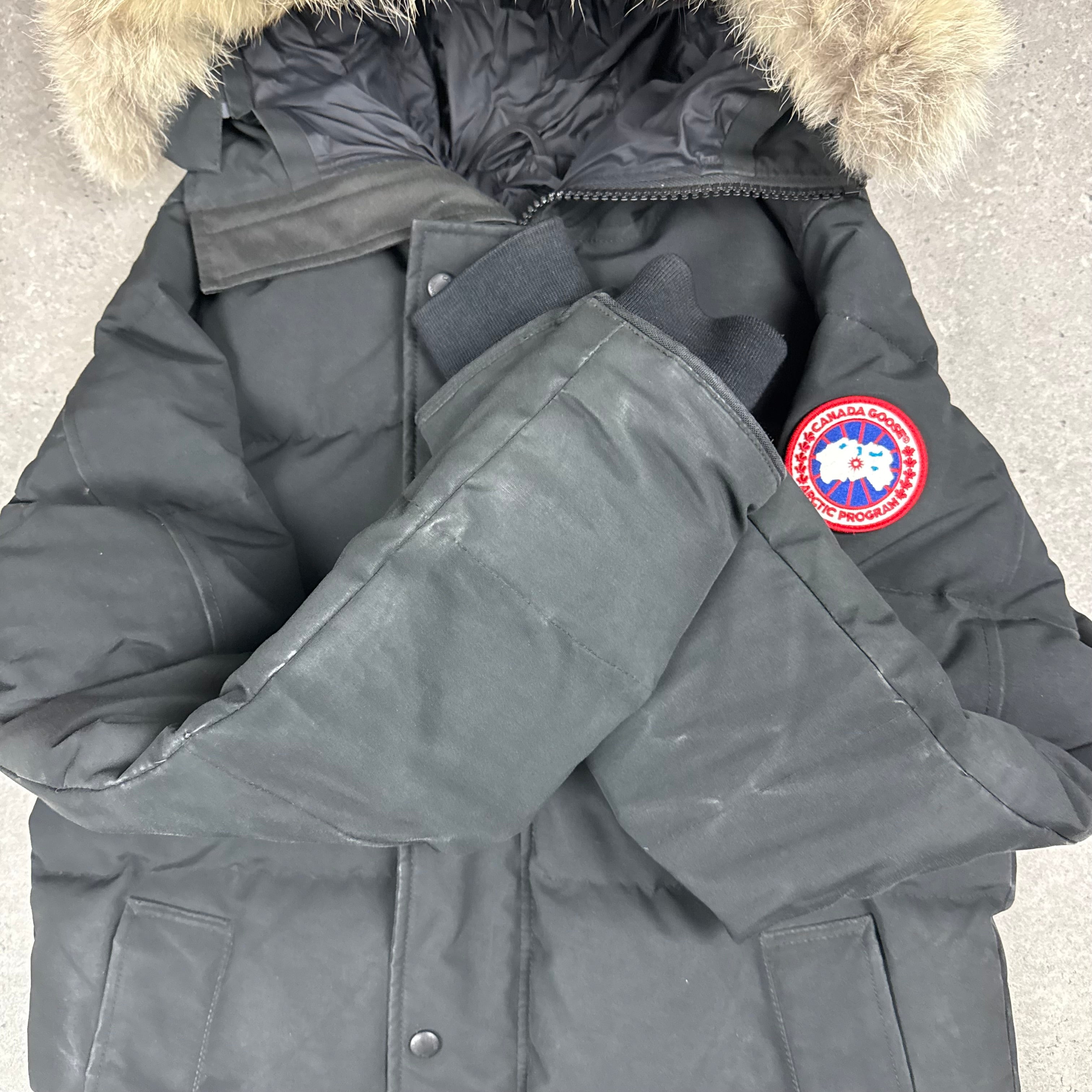 CANADA GOOSE CARSON PARKA BLACK - (M)