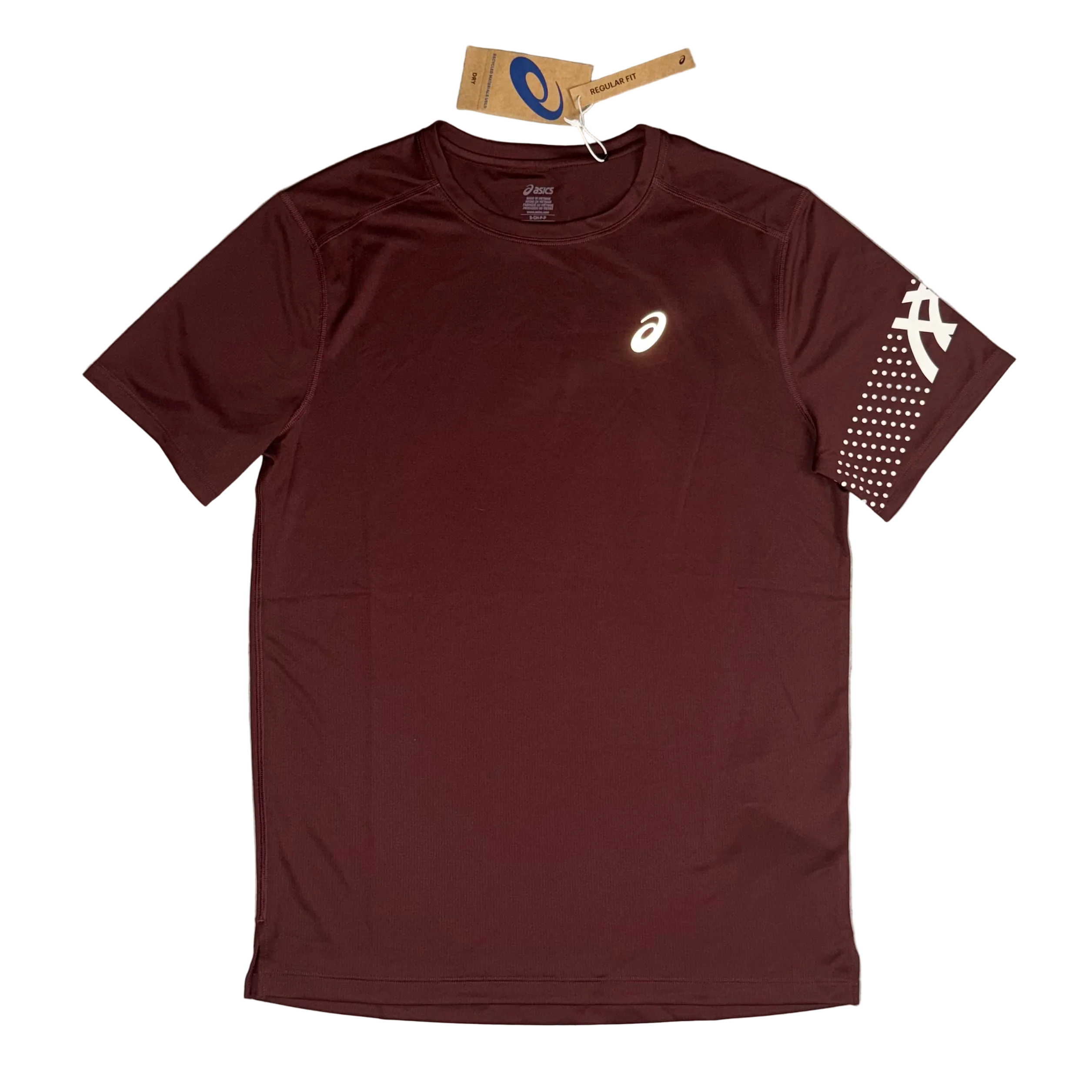 ASICS ICON T-SHIRT - DARK RED