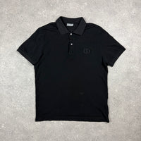 DIOR CD ICON POLO BLACK - L (FITS M)