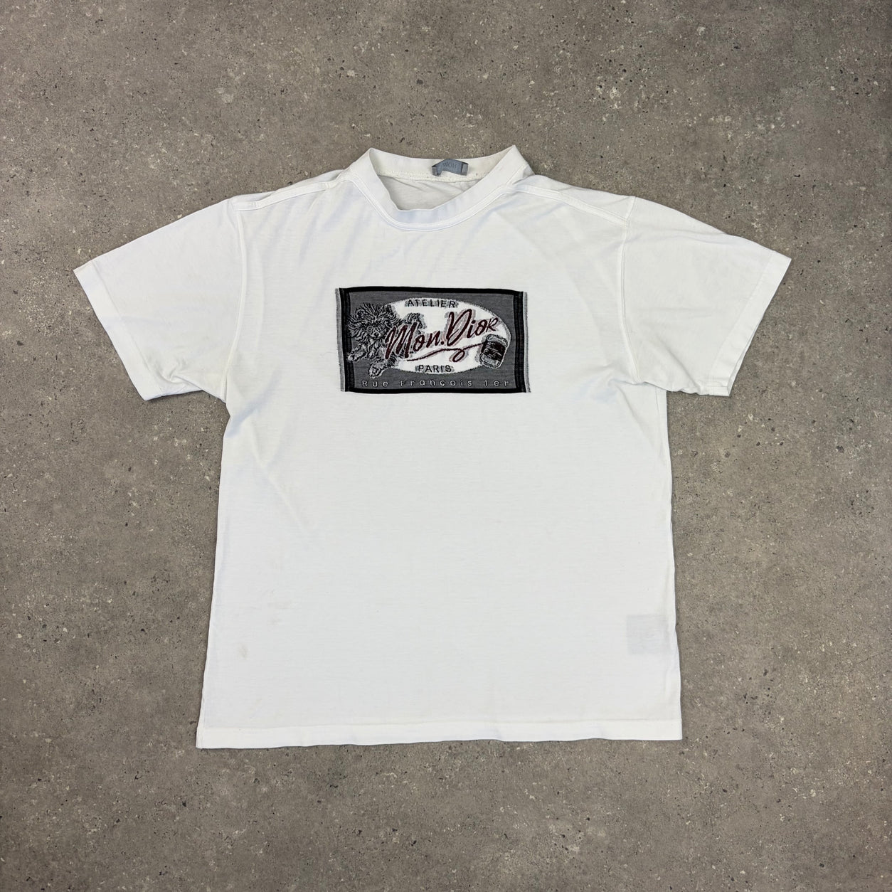 DIOR ATELIER T-SHIRT WHITE - (S)