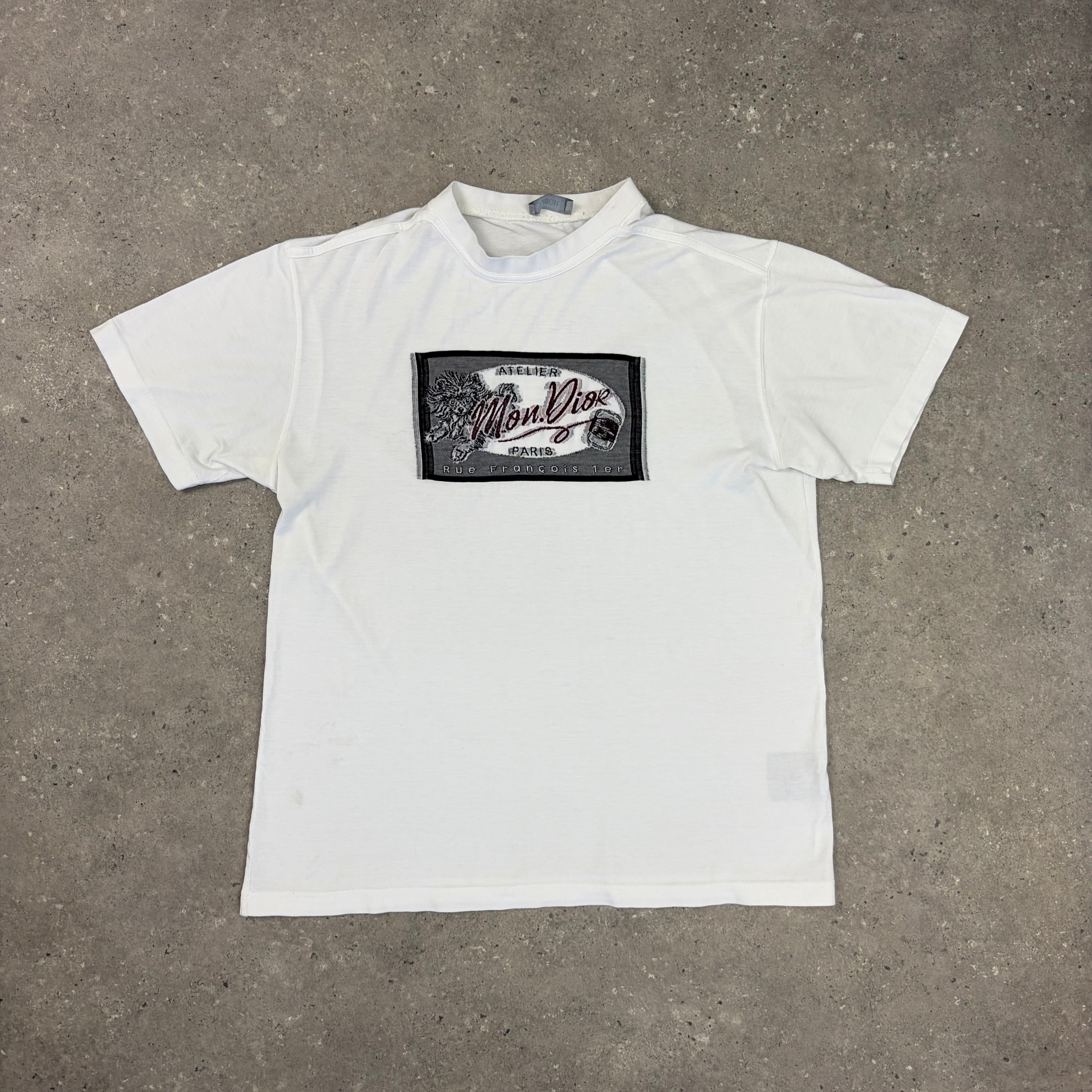DIOR ATELIER T-SHIRT WHITE - (S)