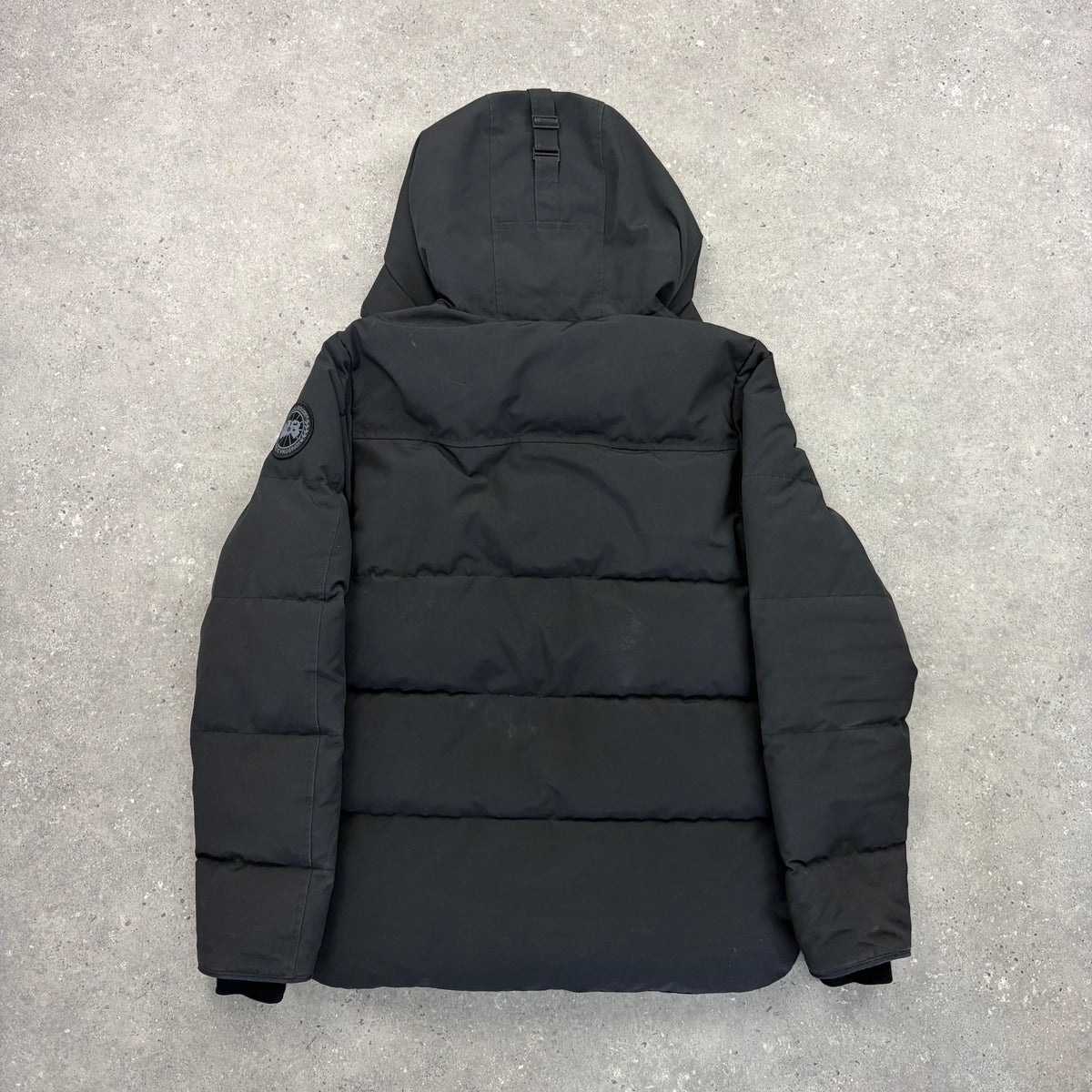 CANADA GOOSE MACMILLAN PARKA BLACK - (M)
