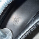 HERMES BOUNCING BLACK/CREAM - (EU42 / UK8)