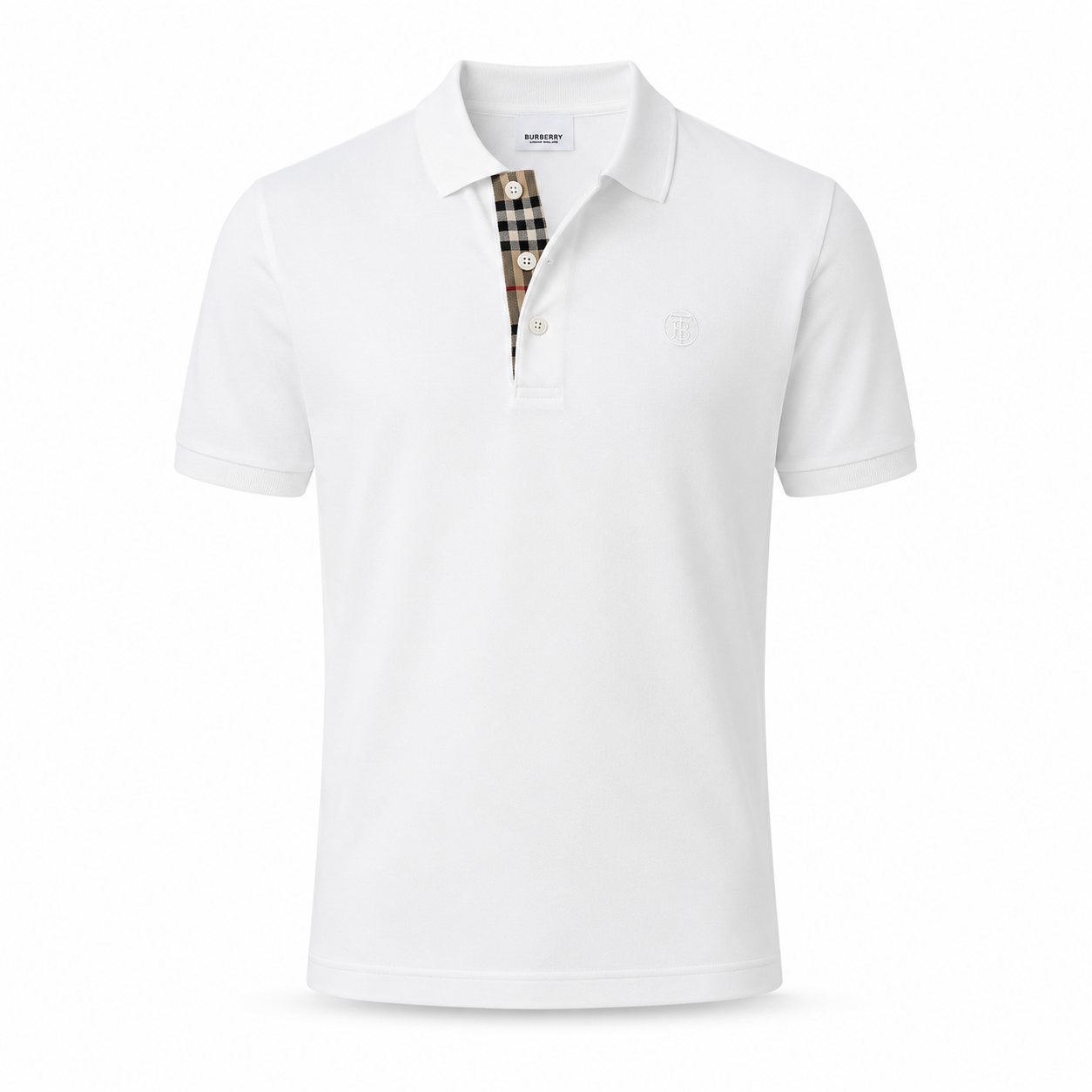 BURBERRY POLO SHIRT - (M)