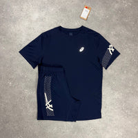 ASICS ICON TOP & 7" SHORTS SET - NAVY