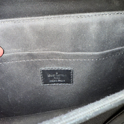 LOUIS VUITTON TRUNK MESSENGER BAG - BLACK