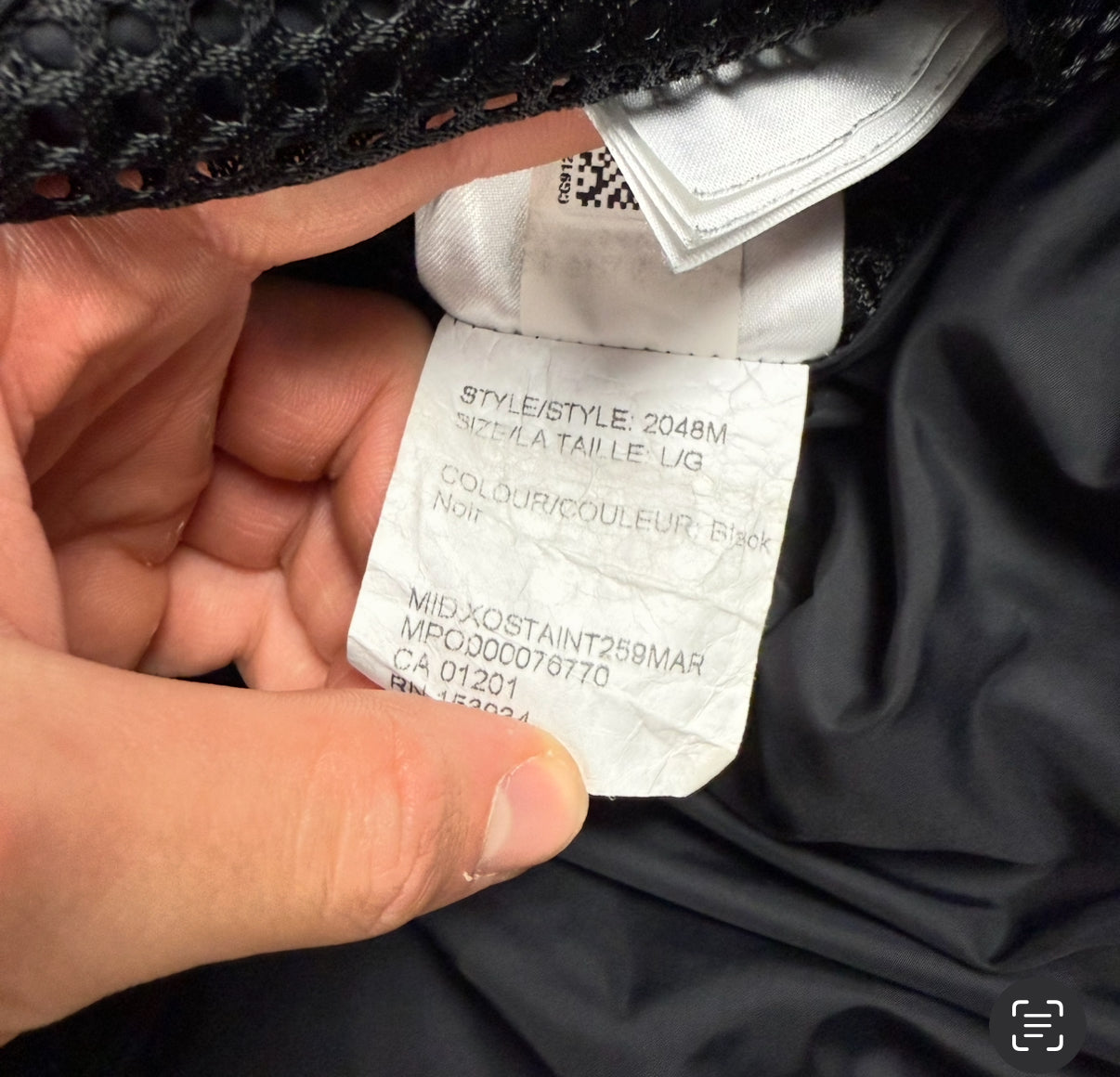 CANADA GOOSE WYNDHAM PARKA BLACK - (L)