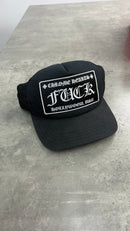 CHROME HEARTS “FUCK HOLLYWOOD” CAP - BLACK