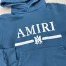 AMIRI MA LOGO TEAL HOODIE - (S)
