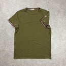 MONCLER MAGLIA T-SHIRT KHAKI - (S)