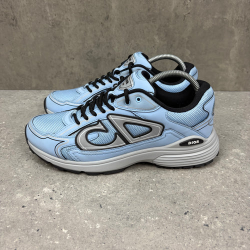 DIOR B30 WHITE/LIGHT BLUE - (EU42.5 / UK8.5)