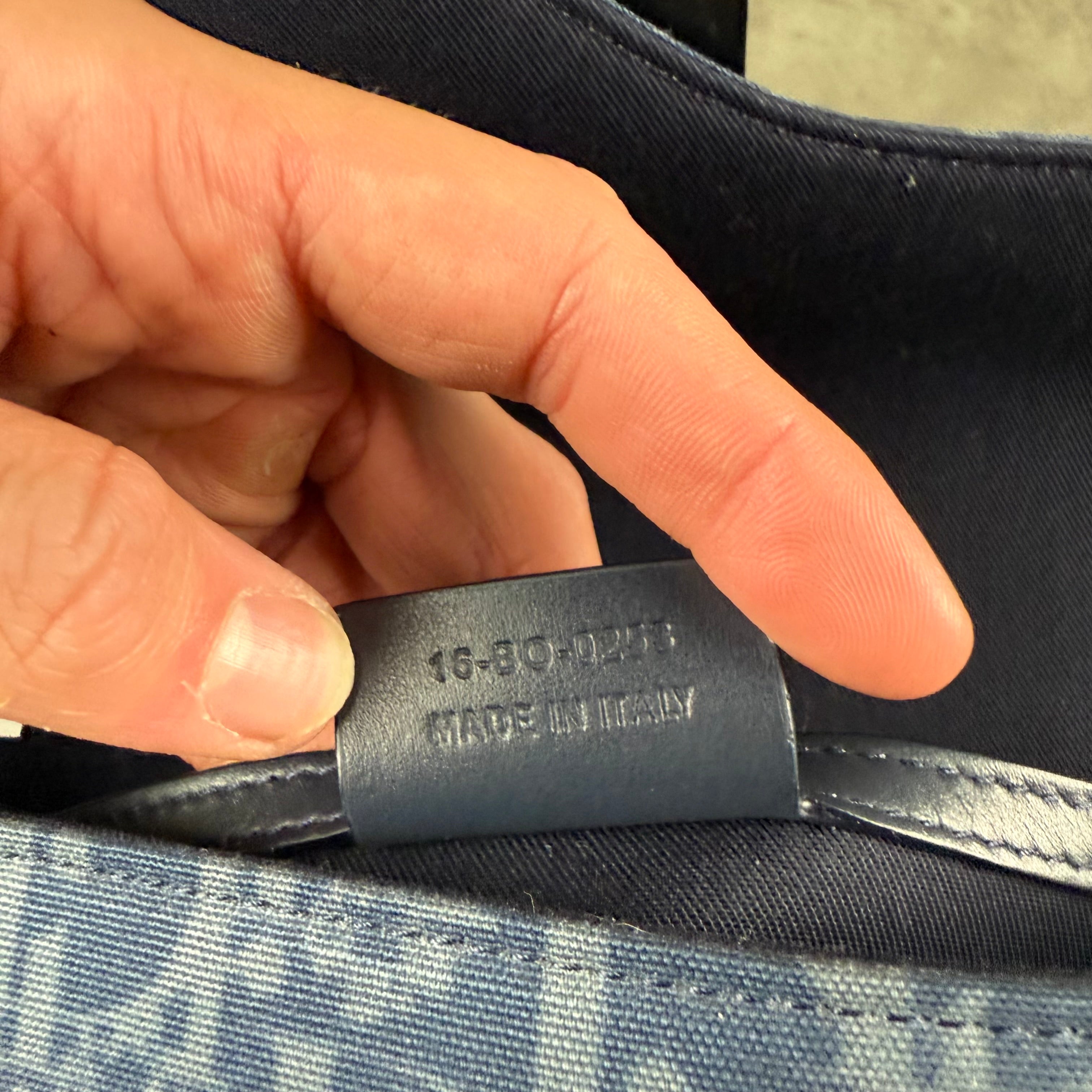 DIOR x DENIM TEARS SADDLE SHOULDER BAG