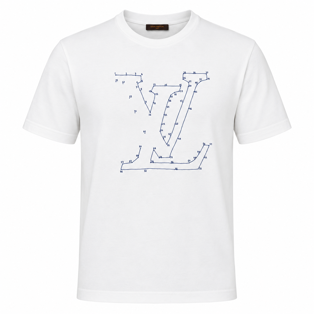 LOUIS VUITTON DOT TO DOT T-SHIRT - (XL)