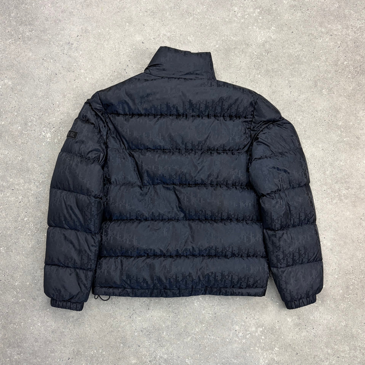 DIOR JACQUARD OBLIQUE JACKET BLACK - 46 (FITS S/M)