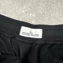 STONE ISLAND SHORTS BLACK - (M)