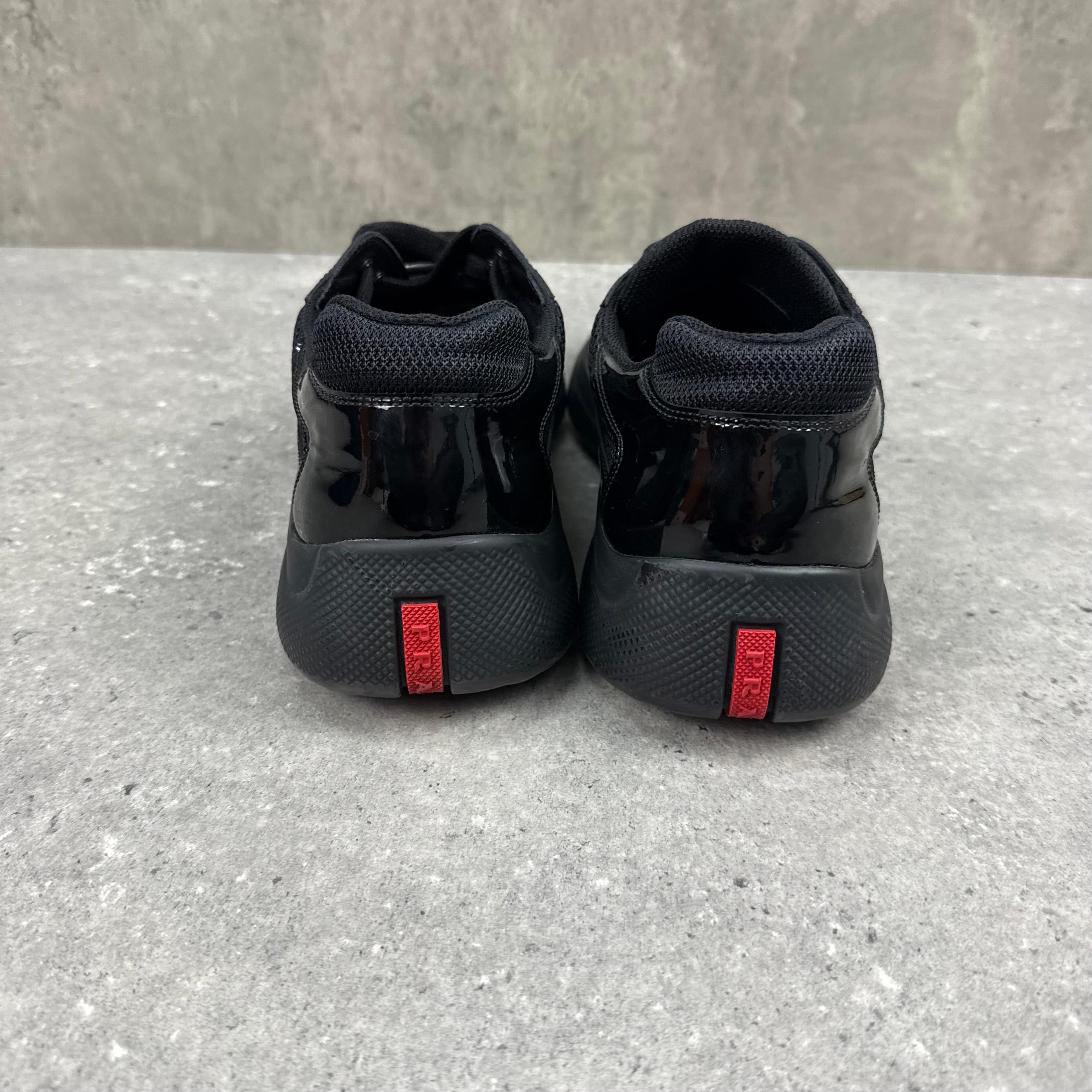 PRADA AMERICAN CUPS BLACK - EU44 (FITS UK 11)