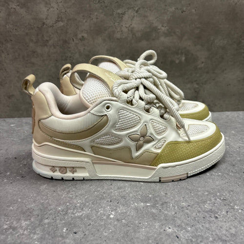 LOUIS VUITTON BEIGE SKATES - EU41.5 (FITS UK 8.5)