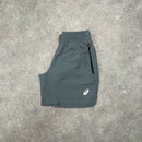 ASICS ALL OVER T-SHIRT & PANEL SHORTS SET - YAMABUKI ORANGE / GREY
