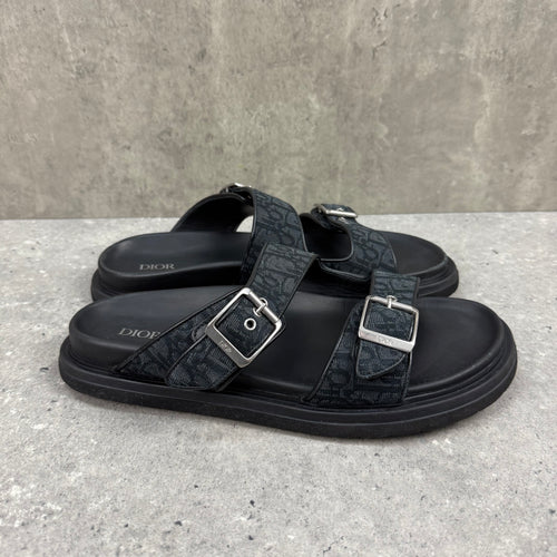 DIOR OBLIQUE SANDALS - (EU44 / UK 10)