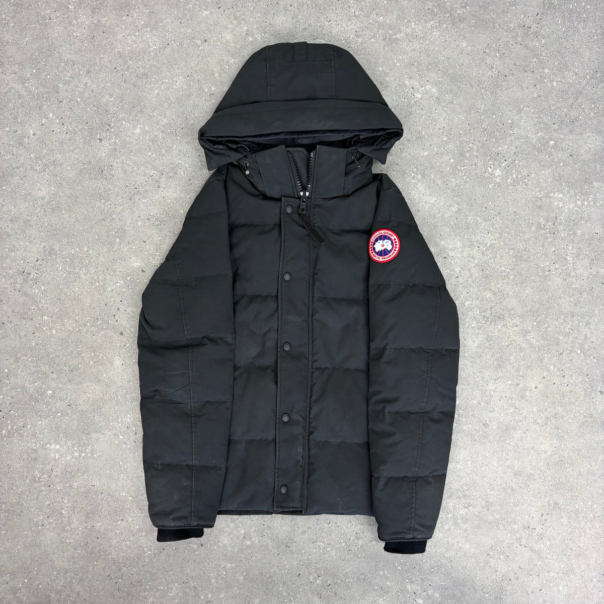 CANADA GOOSE WYNDHAM PARKA BLACK - (XS)