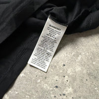BURBERRY LOGO T-SHIRT BLACK - (M)