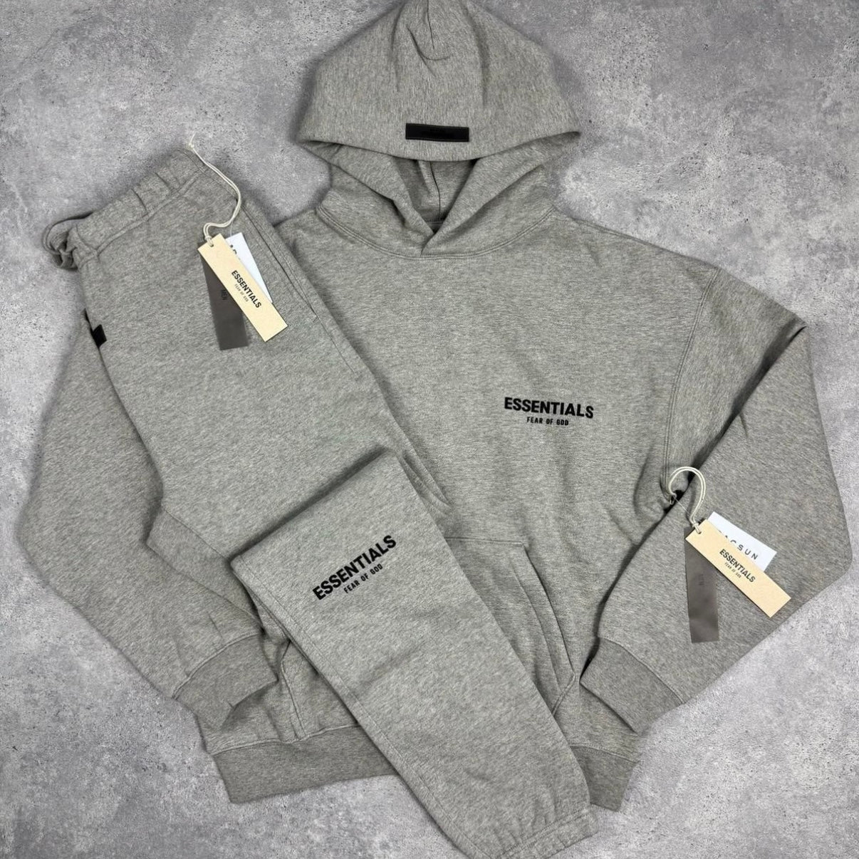 ESSENTIALS ‘DARK OATMEAL’  TRACKSUIT