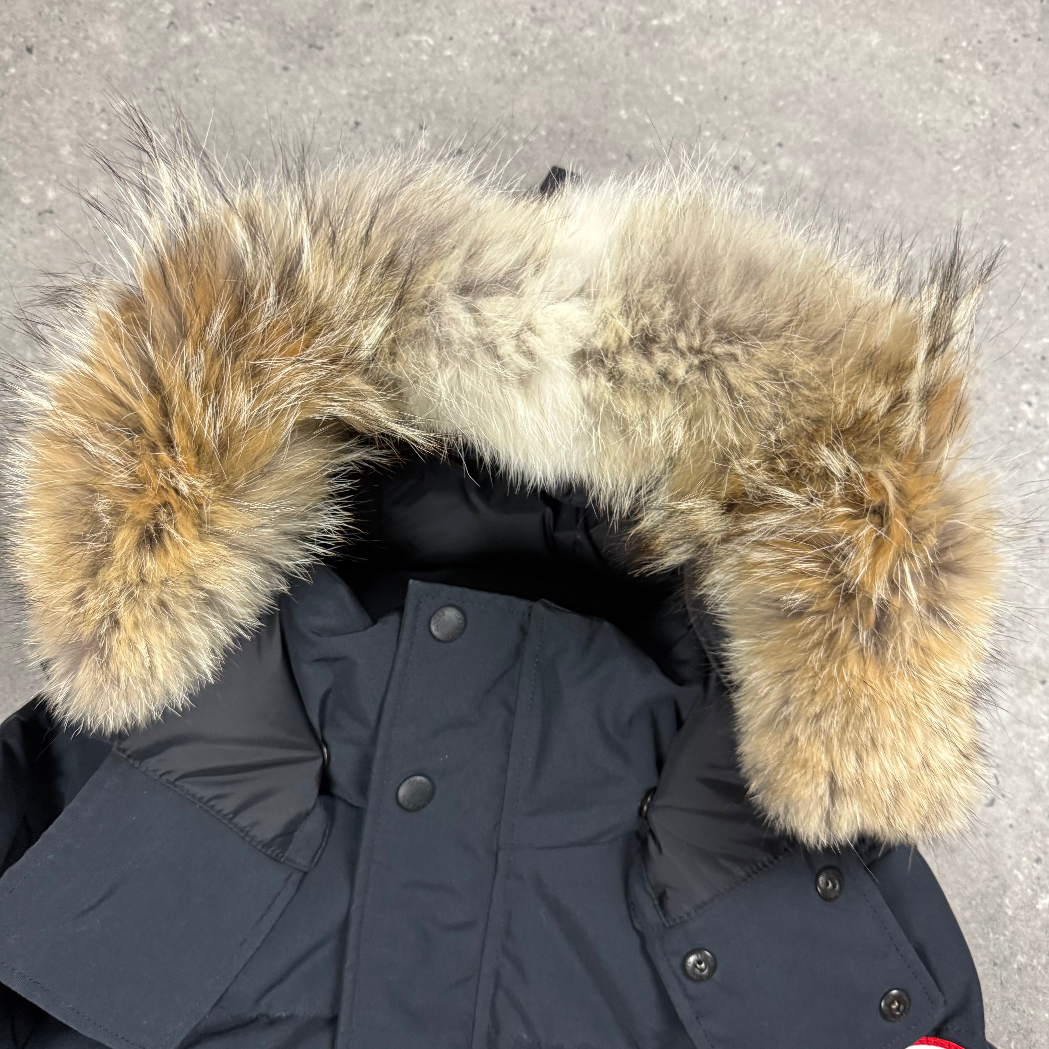 CANADA GOOSE WYNDHAM PARKA MARINE NAVY - (L)