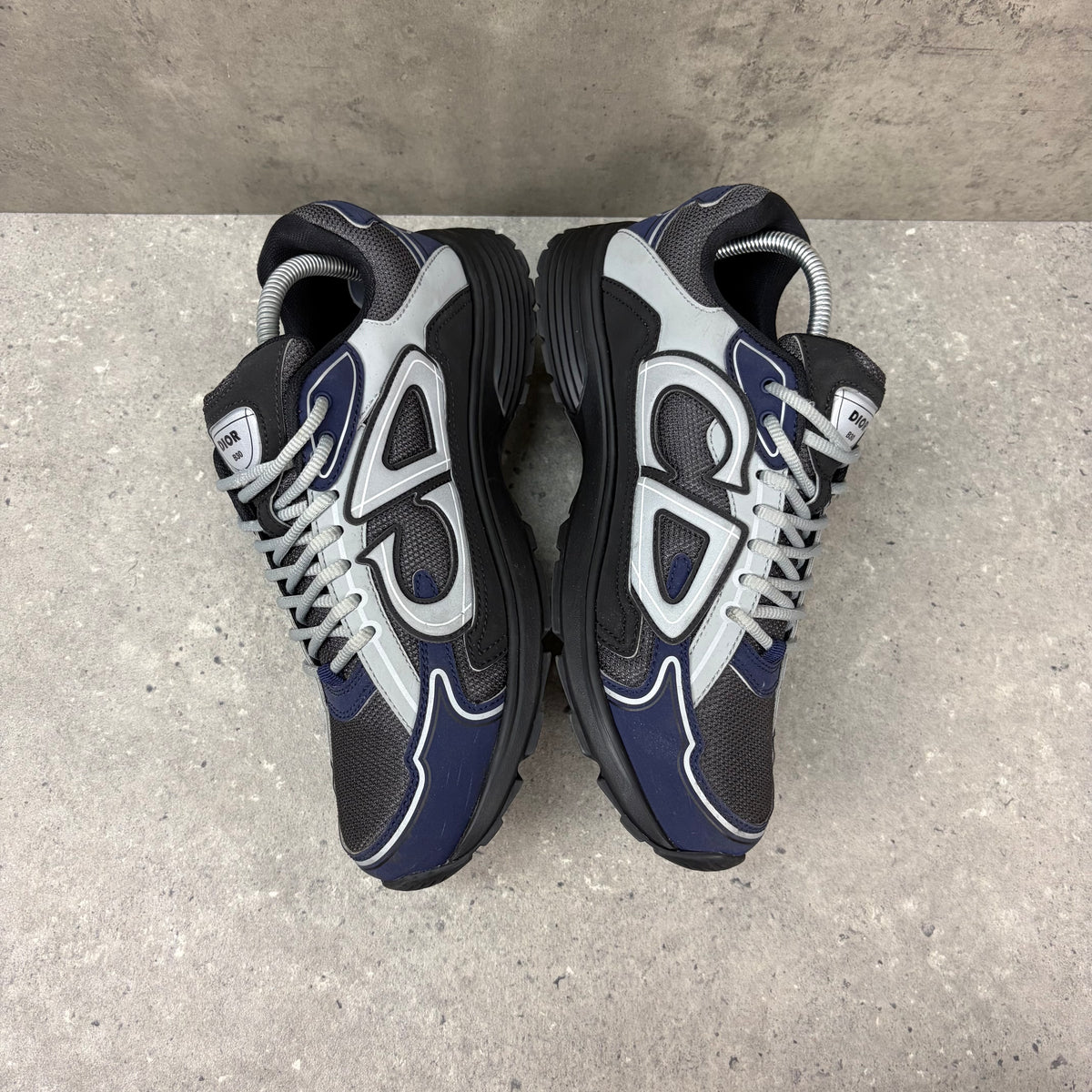 DIOR B30 BLACK / ROYAL BLUE - (EU 42 / UK 8)