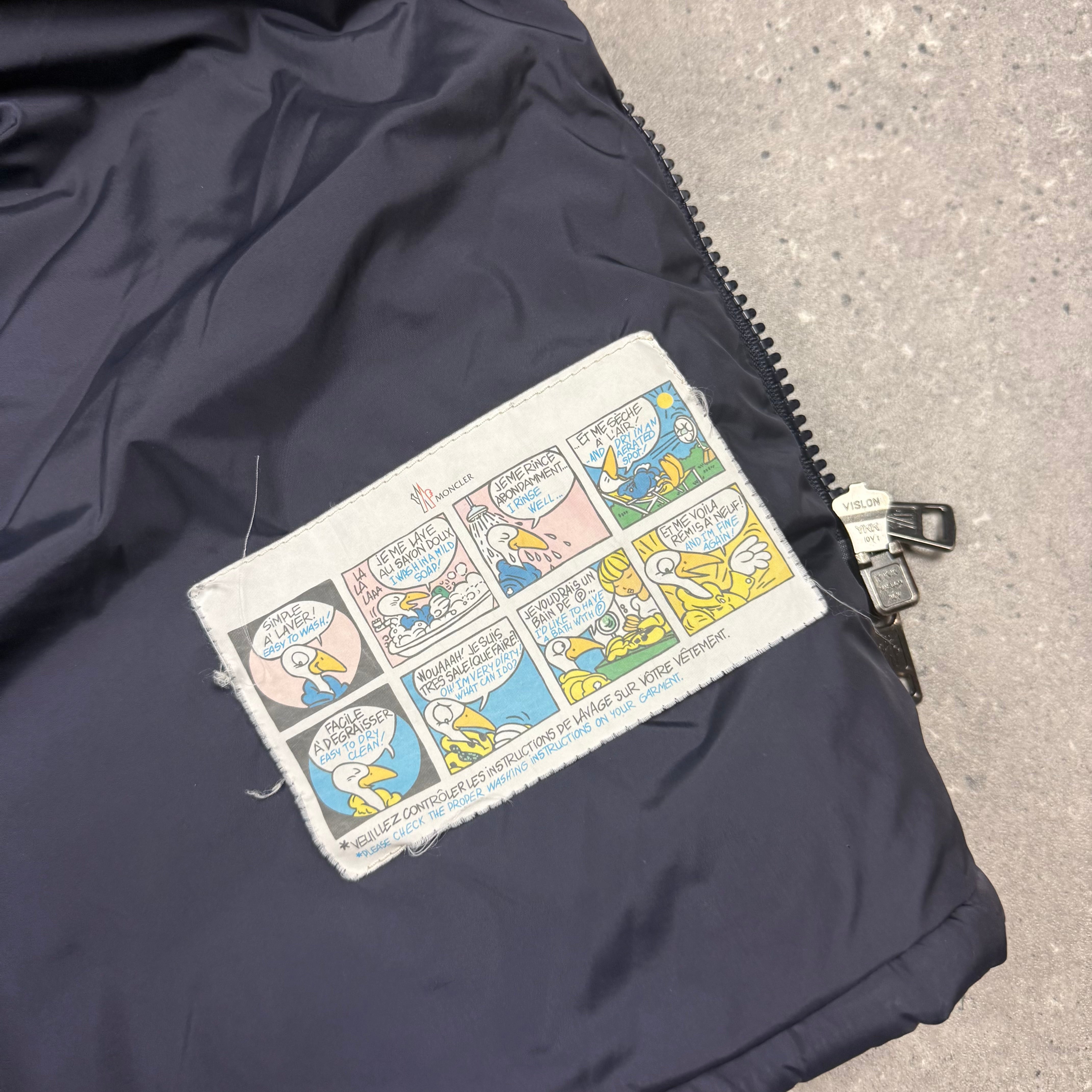 MONCLER CLUNY JACKET NAVY - 3 (M)