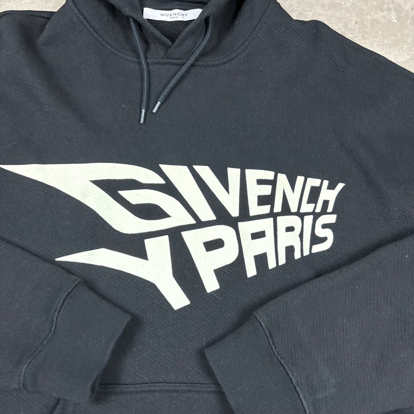 GIVENCHY PARIS HOODIE (FITS S/M)