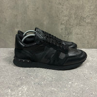 VALENTINO ROCKRUNNER BLACK - (EU42.5 / UK8.5)