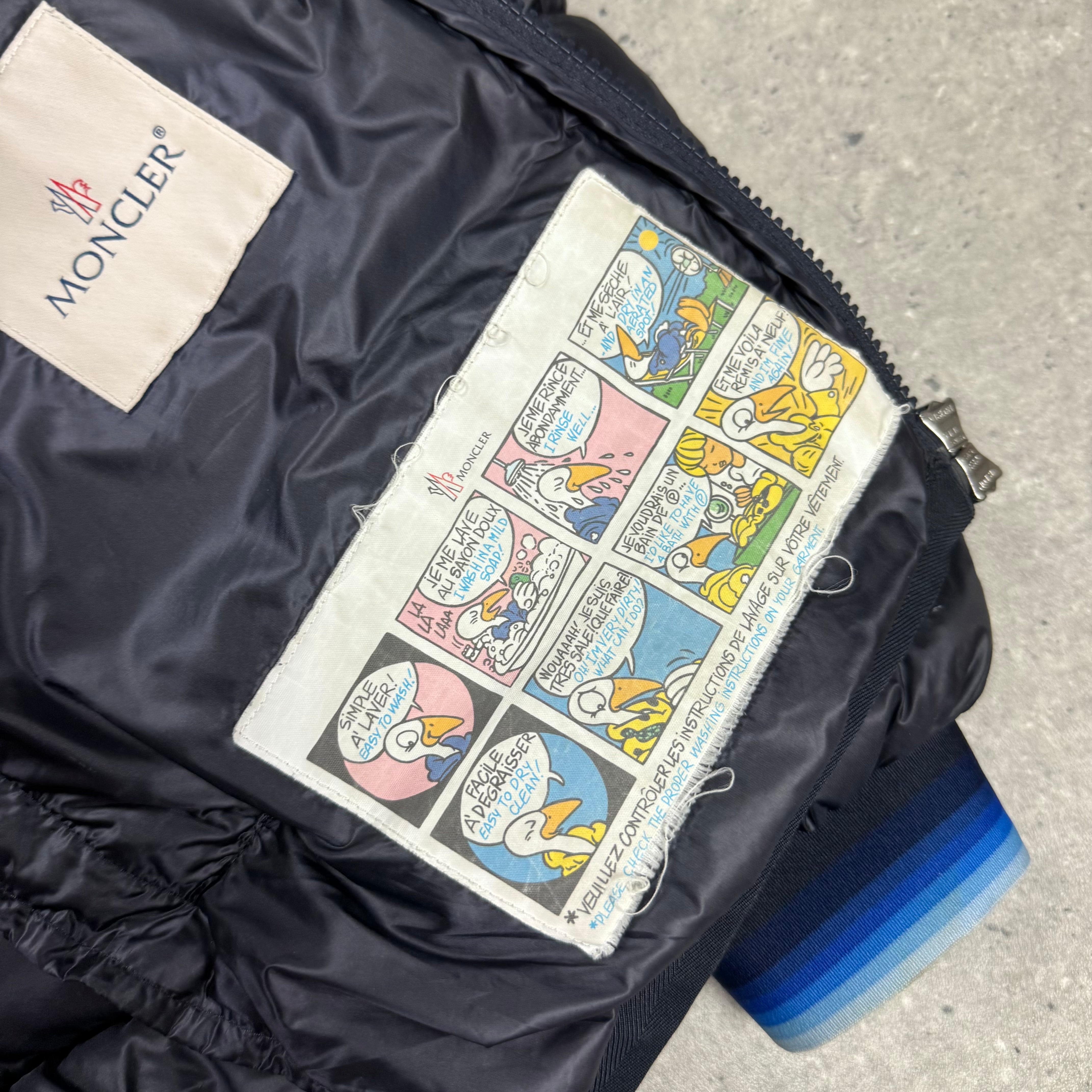 MONCLER AVRIEUX JACKET NAVY - 2 (S/M)