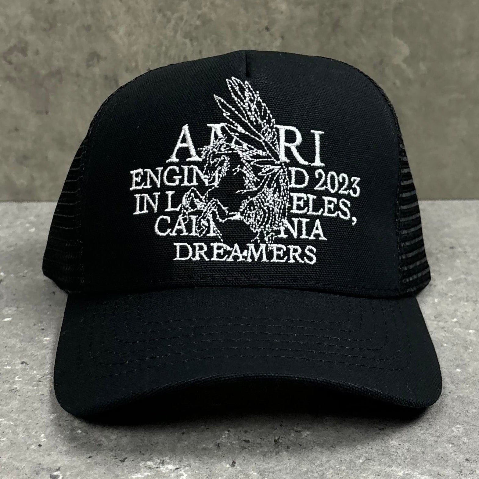 AMIRI PEGASUS TRUCKER CAP