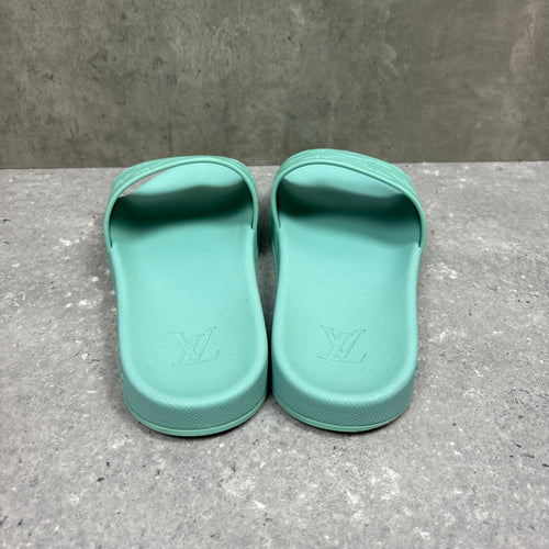 LOUIS VUITTON SLIDERS MINT GREEN - EU41.5 (FITS UK 8.5)