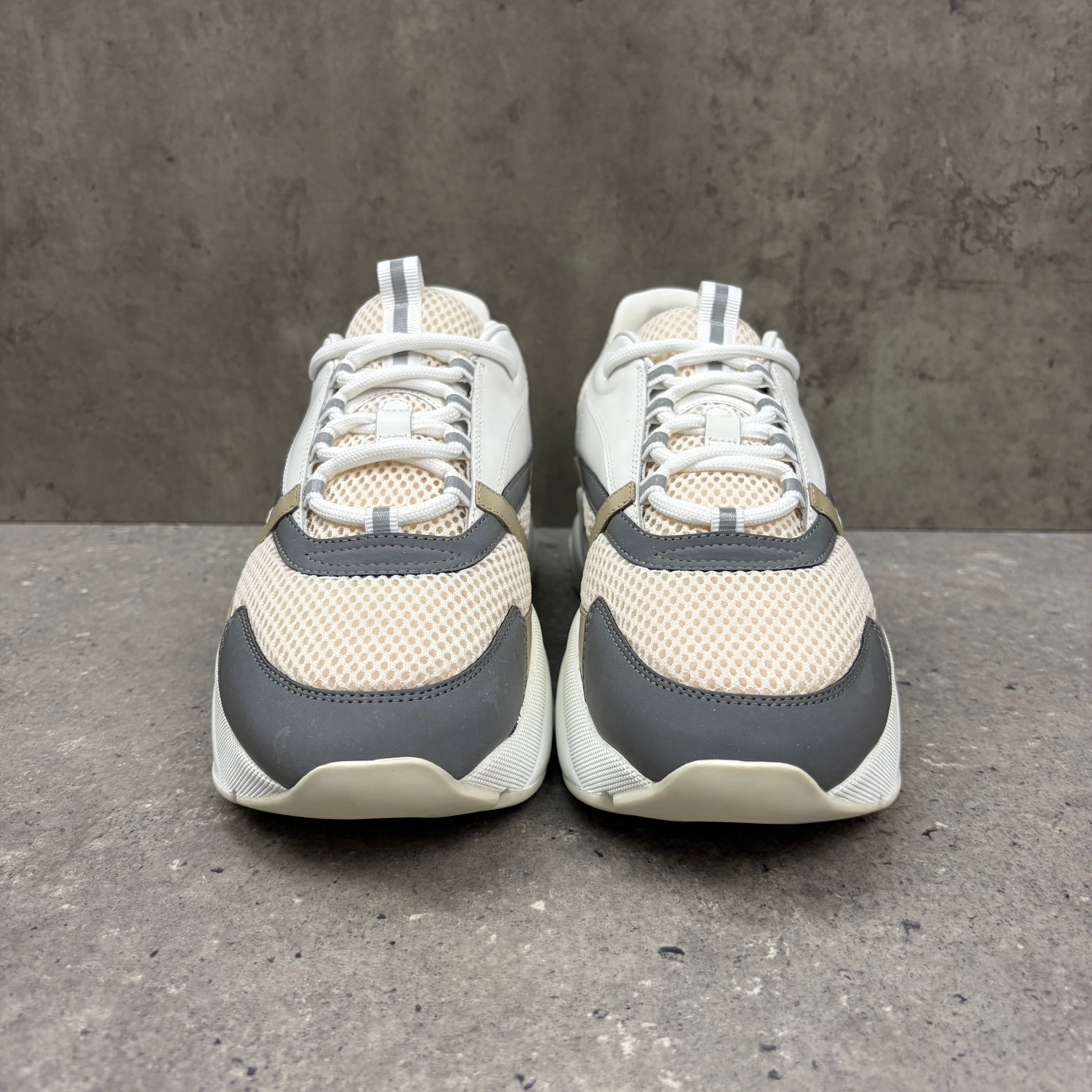 DIOR B22 WHITE/BEIGE - (EU43 / UK9)