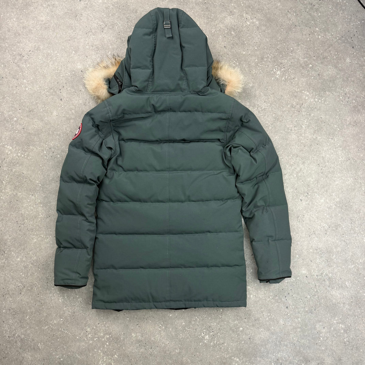 CANADA GOOSE CARSON PARKA SLATE GREEN  - (S)