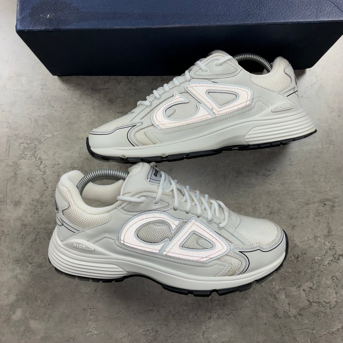 DIOR B30 TRAINERS - WHITE (FITS 7.5)