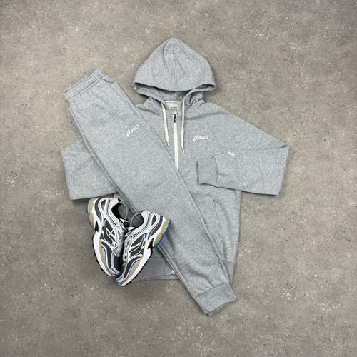 ASICS CLUB FLEECE TRACKSUIT - GREY