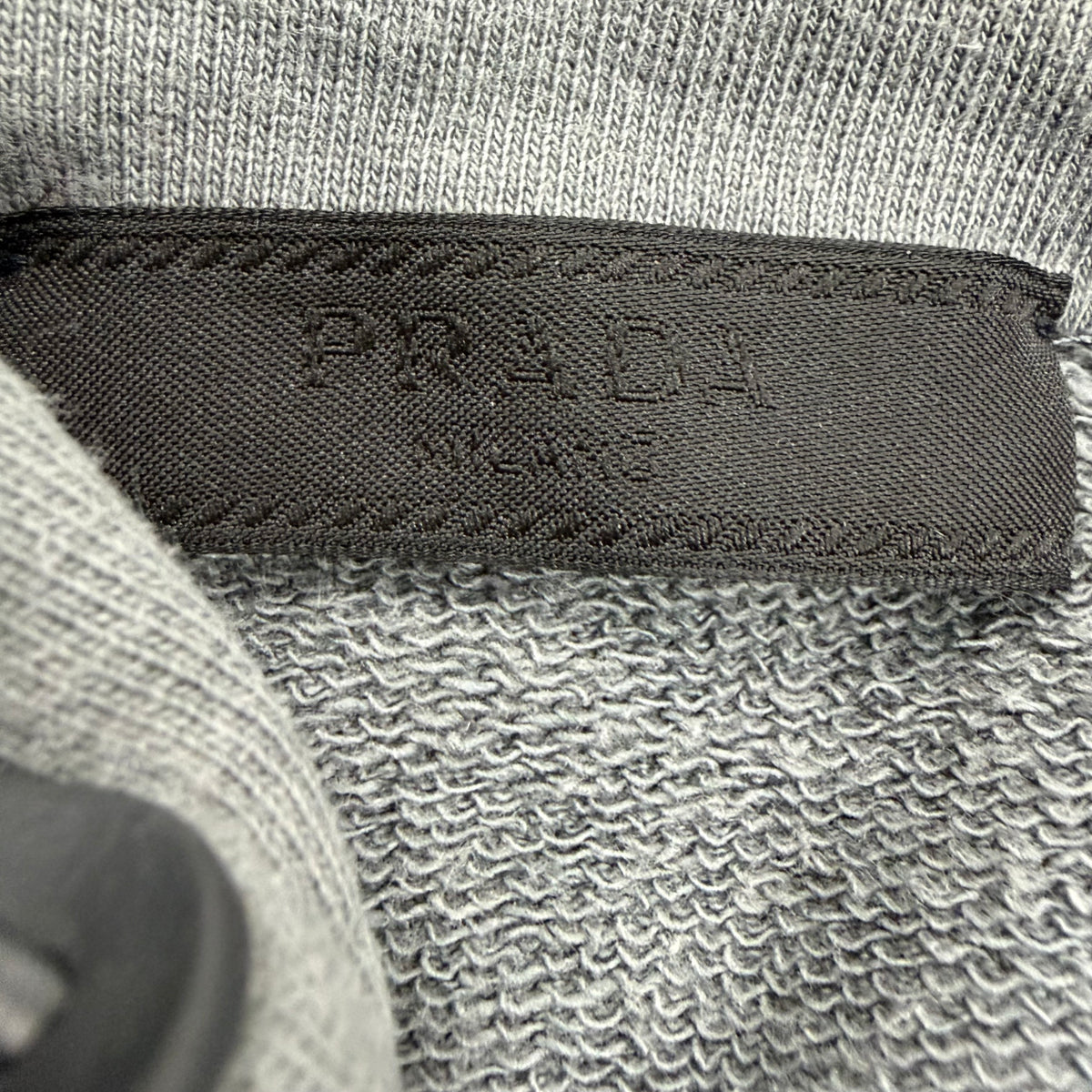PRADA HOODIE GREY - (M)