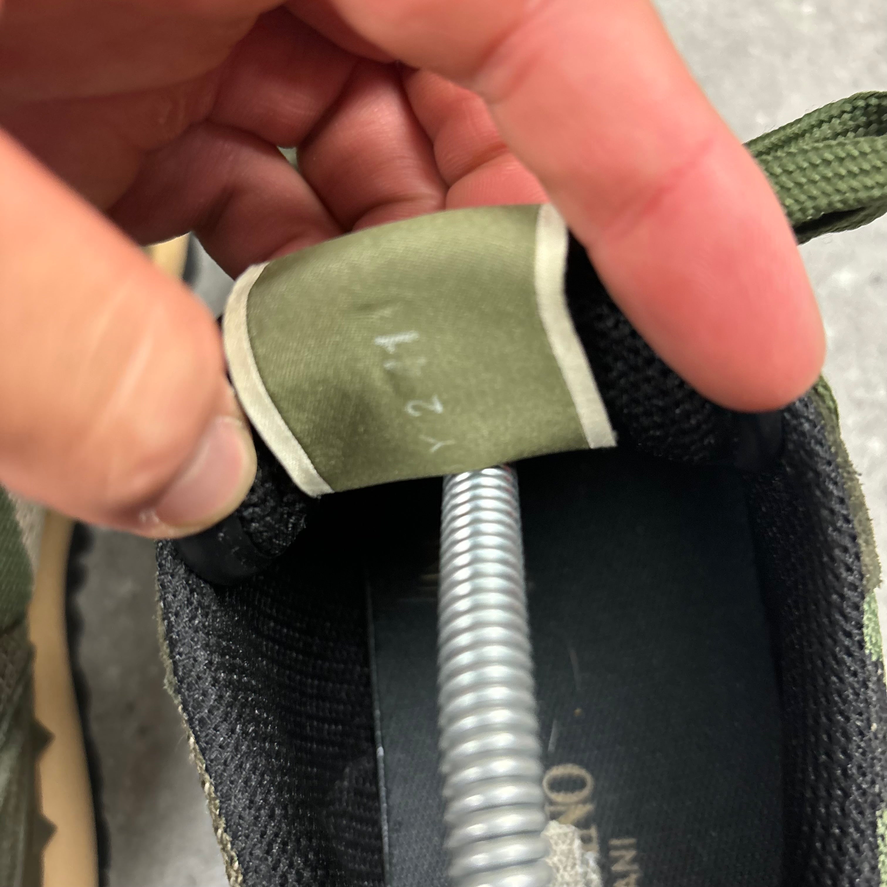 VALENTINO ROCKRUNNER KHAKI - (EU 41 / UK 7)