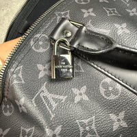 LOUIS VUITTON KEEPALL 45 DUFFLE BAG - BLACK ECLIPSE