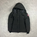 CANADA GOOSE WYNDHAM PARKA BLACK - (S)