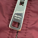 PRADA  NYLON JACKET RED - (S)