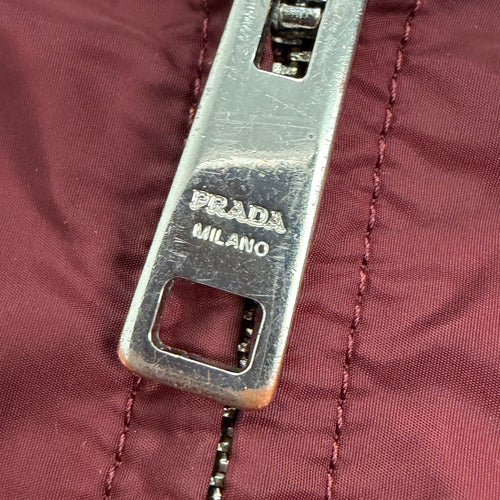PRADA  NYLON JACKET RED - (S)
