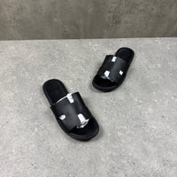 HERMES IZMIR SANDALS BLACK  - (EU43 / UK9)