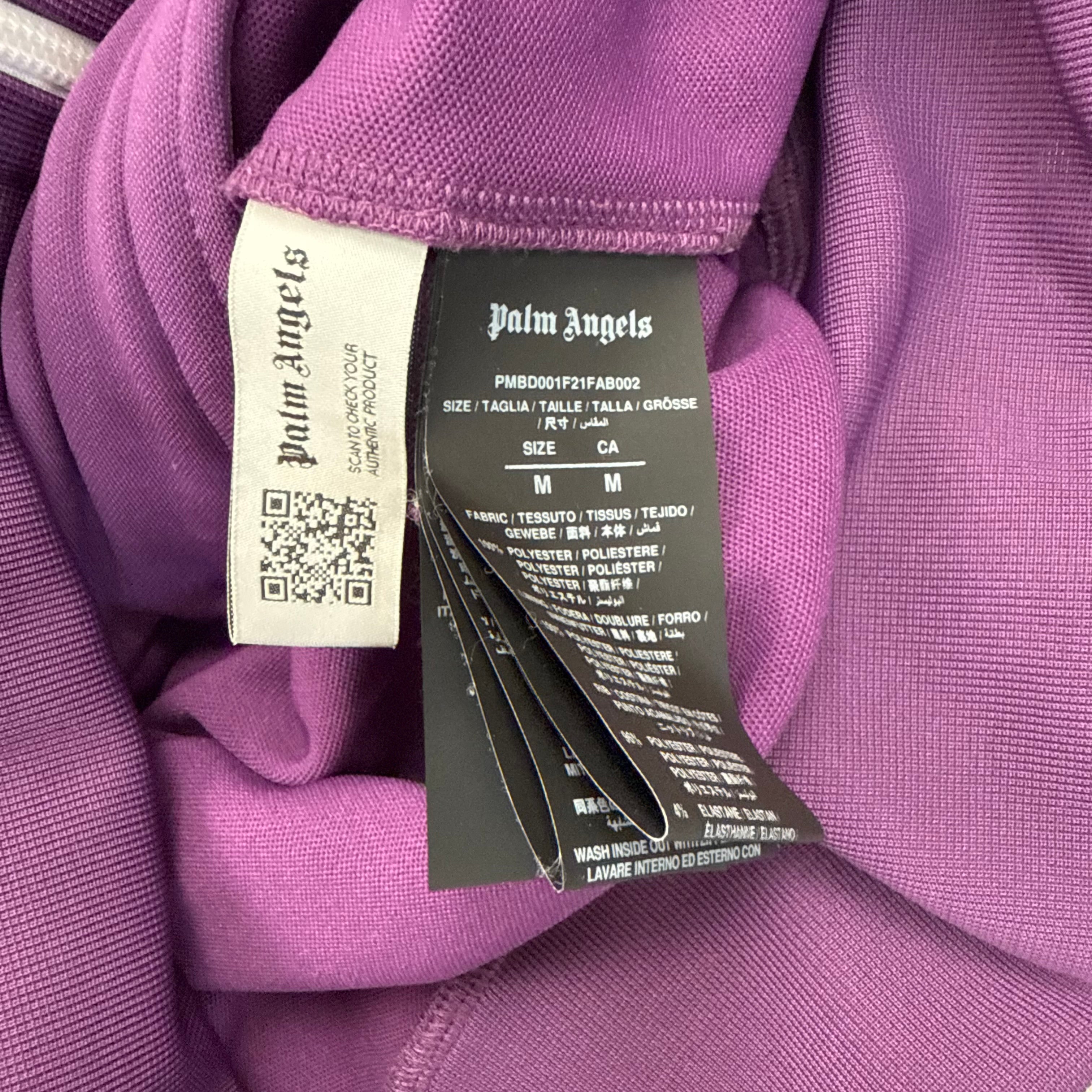 PALM ANGELS ZIP-TOP PURPLE - (M)