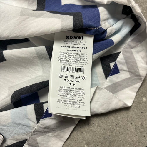 MISSONI ZIG ZAG SHIRT - (M)